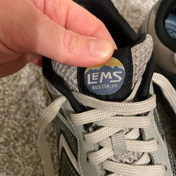 Women's Gray and Black Athletic Shoes - Picture 2 of 6